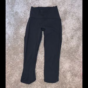 Black Lululemon Capris